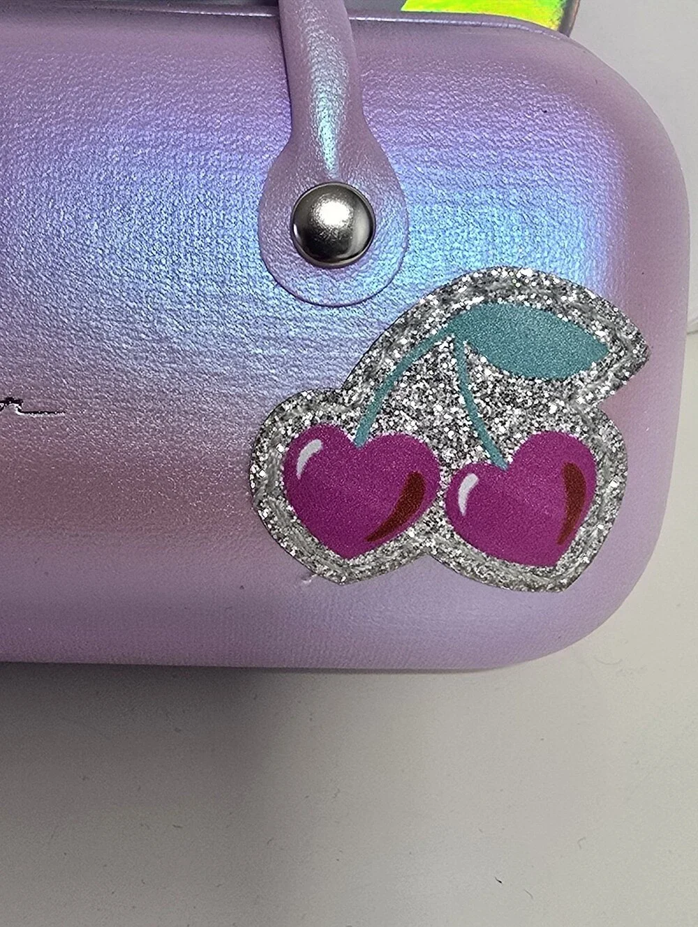 NWT Jessica Simpson Girls Ombre Sunglasses & Matching Case Cherry Patch